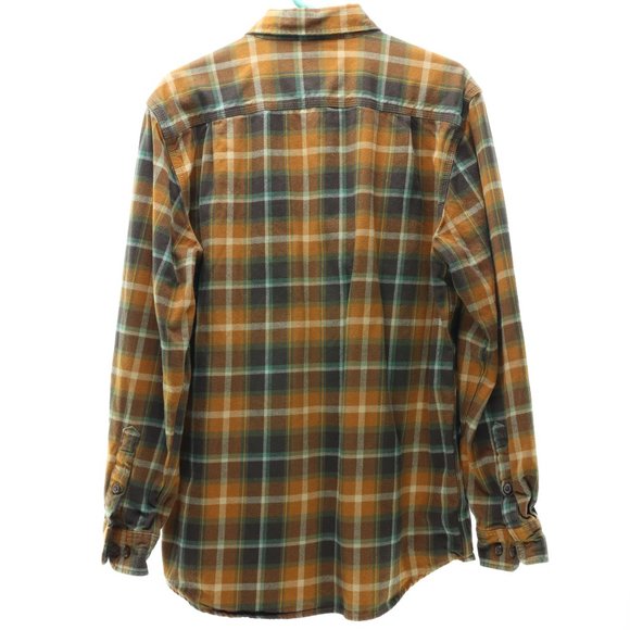 Carhartt Loose Fit Heavyweight Flannel Long-Sleeve Plaid Shirt Men's Size M - Picture 4 of 9
